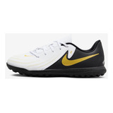 Chuteira Nike Phantom Gx Ii Club Infantil Society Cor Branco Tamanho 36 Br