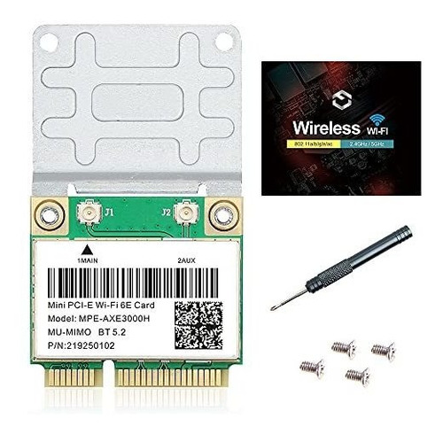 Tarjeta De Red Mini Pci-e Wifi Mpe-axe3000h 2.4ghz 5ghz