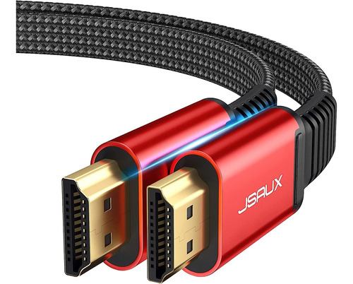 Cable Hdmi 4k De 15 Pies, Cable Hdmi 2.0 Plano Y Delgad...