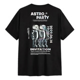Remera Oversize Unisex Astro Party Aesthetic