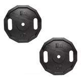 2 Discos Hexagonales De 40 Libras Lb ( 20 Kilogramos Kg C/u)