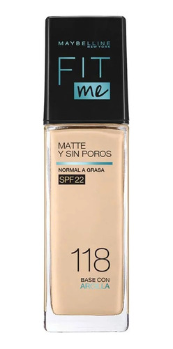 Base De Maquillaje Fit Me! Matte And Poreless Fps 22