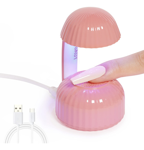 Gaoy Mini Luz Uv Para Unas De Gel, Pequena Luz De Curado De 