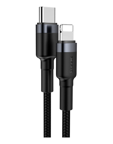 Cable Para iPhone Lightning Metalico Carga Rapida 1m Baseus
