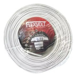 Cable Paralelo Flexivolt 2x1.5mm Blanco (10mts)