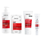 Kit Vichy Dercos Energizante Sh +refil + Cond + Ampola