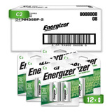 Pila Energizer C Recargable Blister 12 Unidades