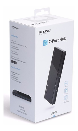 Tp-link Hub Usb 3.0 De 7 Portas 3 Fast Uh700 5gbps 10x Mais