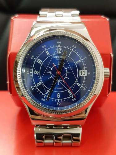 Reloj Swatch Automatico Acero Para Caballero