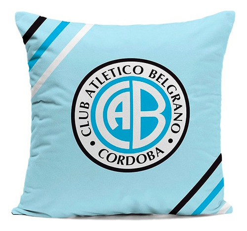 Almohadón Club Atlético Belgrano Clubes Futbol Dormitorio 