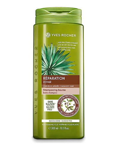 Yves Rocher Repair Balm Shampoo For Dry Or Damaged Hair  10