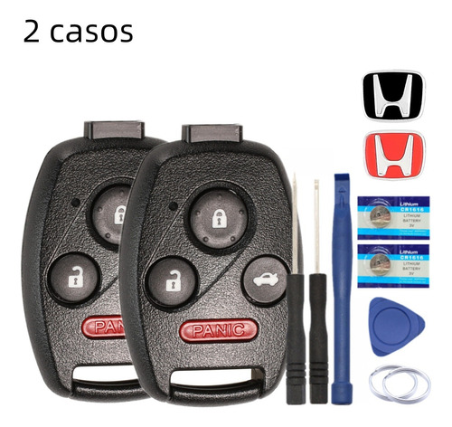 Carcasa Llave Honda Civic Accord 2006-2018 2 Casos