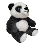 Panda De Pelúcia Macio Infantil 23 Cm