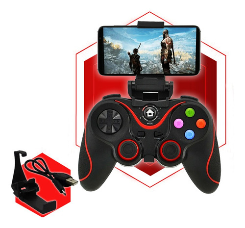 Controle Joystick Sem Fio V8 Wireless Android Game Jogo