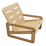 Silla Reposera Mdf Exterior Jardín Diseño Innovador-nuevas!