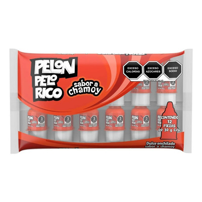 Pelon Pelorico Chamoy 12pzs | MercadoLibre