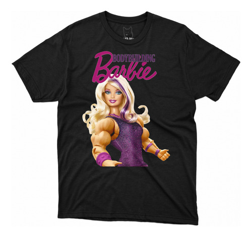 Playera Barbie Bodybuilding Fitness Gym Ejercicio