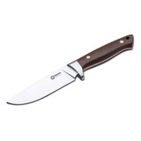 Cuchillo Boker Arbolito 351g Trapper Vaina De Cuero Color Marrón