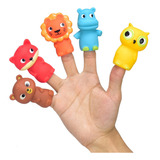 Lembrancinhas De Festa I Little Toys T20 Finger Puppets, 5 P