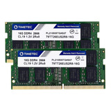 Timetec Kit De 32 Gb (2 X 16 Gb) Ddr4 2666 Mhz Pc4-21300 Sin