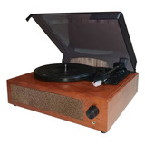 Altavoces Estéreo Clásicos Portátiles Record Player Con