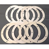 Pellet Stove 6  Round Gasket For Combustion/exhaust Fan - 10