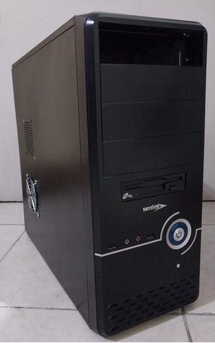 Gabinete Atx Pc Negro Sin Fuente Sentey Cs1-1398