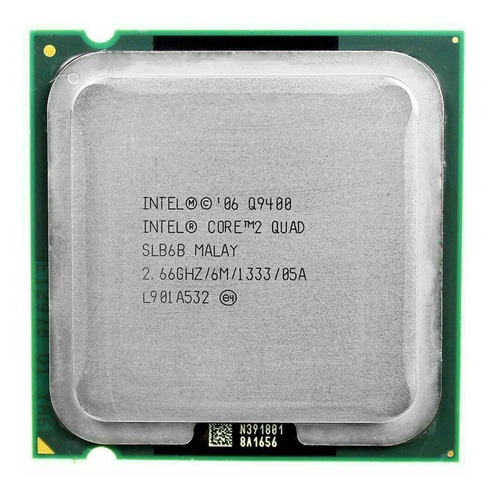 Procesador Intel Core 2 Quad Q9400 2,66 Ghz 4 Nucleos Lga775