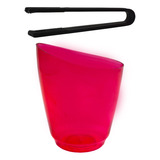 Hielera Plastico Rigido Color Rojo Eventos C/pinza 1,2 Lts