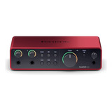 Interfaz De Audio Focusrite Scarlett 2i2 4ta Gen