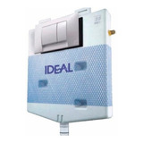 Deposito Ideal Suma Dual Embutir + Tecla Dual Blanca