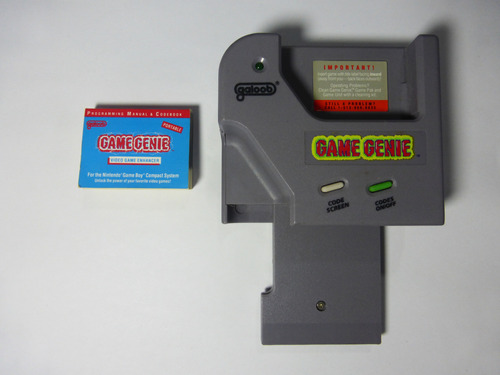 Game Genie Para Gameboy Clásico Gb Gris