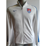 Chamarra Nike Blanca Estados Unidos Blanca Talla Mediana