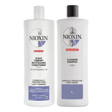 Kit Shampoo Y Acondicionador Cabello Anticaida Nioxin 5 1l