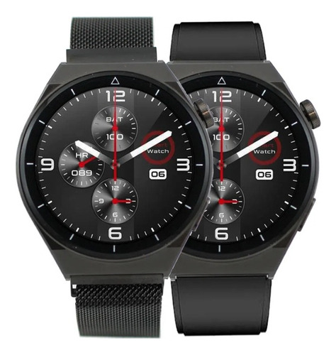 Reloj Mistral Smartwatch Smt-gt3-1a Doble Malla Gtía. Oficia