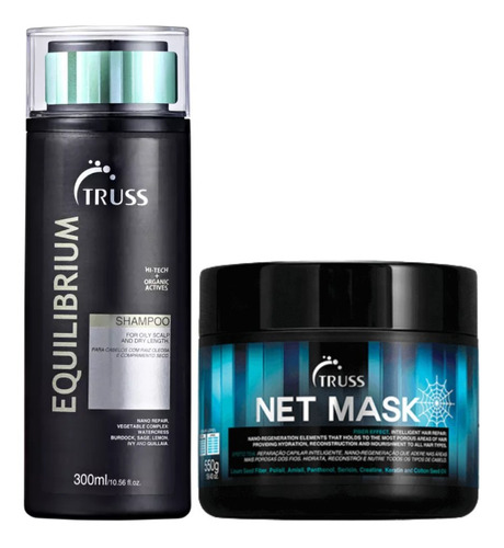 Shampoo Equilibrium E Net Mask Truss Profissional 