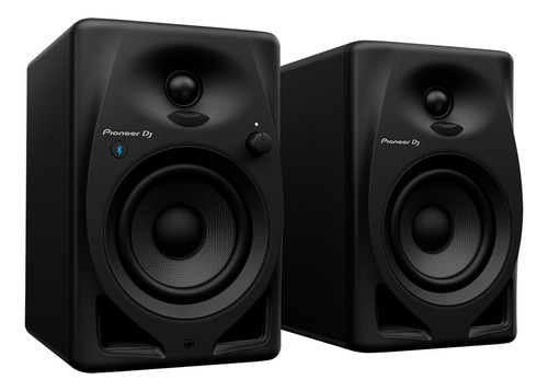 Par De Monitor De Audio Pioneer Dj Dm 40d Bt Preto Com Nf