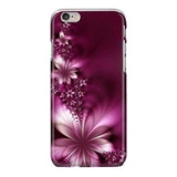 Funda Celular Flores Moradas Violeta Para Toda Marca De Ce *