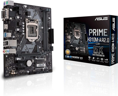 Placa Madre Asus Prime H310m, Chipset Intel Lga-1151