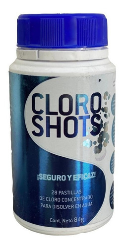 Pastillas De Cloro Concentrado, 28 Pastillas, Cloro Shots