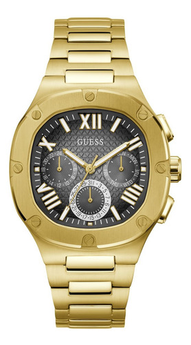 Reloj Guess Hombre Headline Gw0572g2 Color Dorado