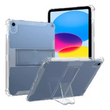 Goma Antichoque Transparente Para iPad Air 4/5 + Soporte