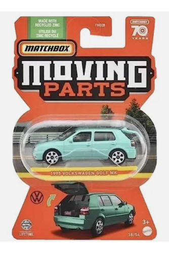 Vw Golf Mk3 Matchbox Escala 1:64