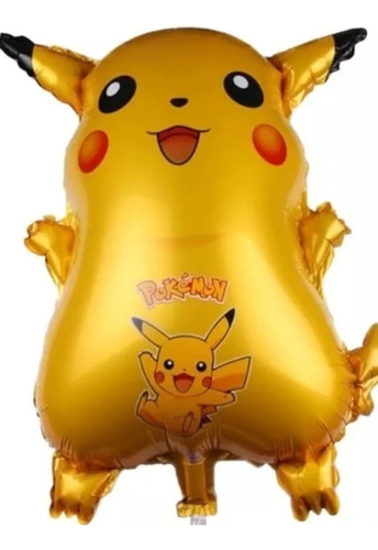 Kit 5 Globos Pikachu 