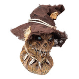 Máscara De Monstruo Ghoulish Productions Possessed Scarecrow Color Marrón