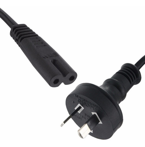 Cable Power Alimentación Interlock 8 Para Notebooks, Radios