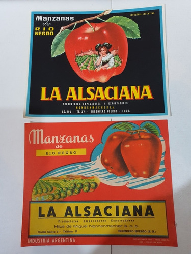 Lote De 2 Antiguos Carteles Originales De 1960