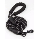 Correa Para Perro Grande Resistente Fuerte 3.0mts Color Negro