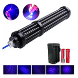 Lanterna Laser Ultra Forte Azul 450nm 50000 Mw