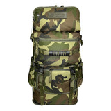 Mochila Bolsa Camping Tática Camuflada Exercito Militar